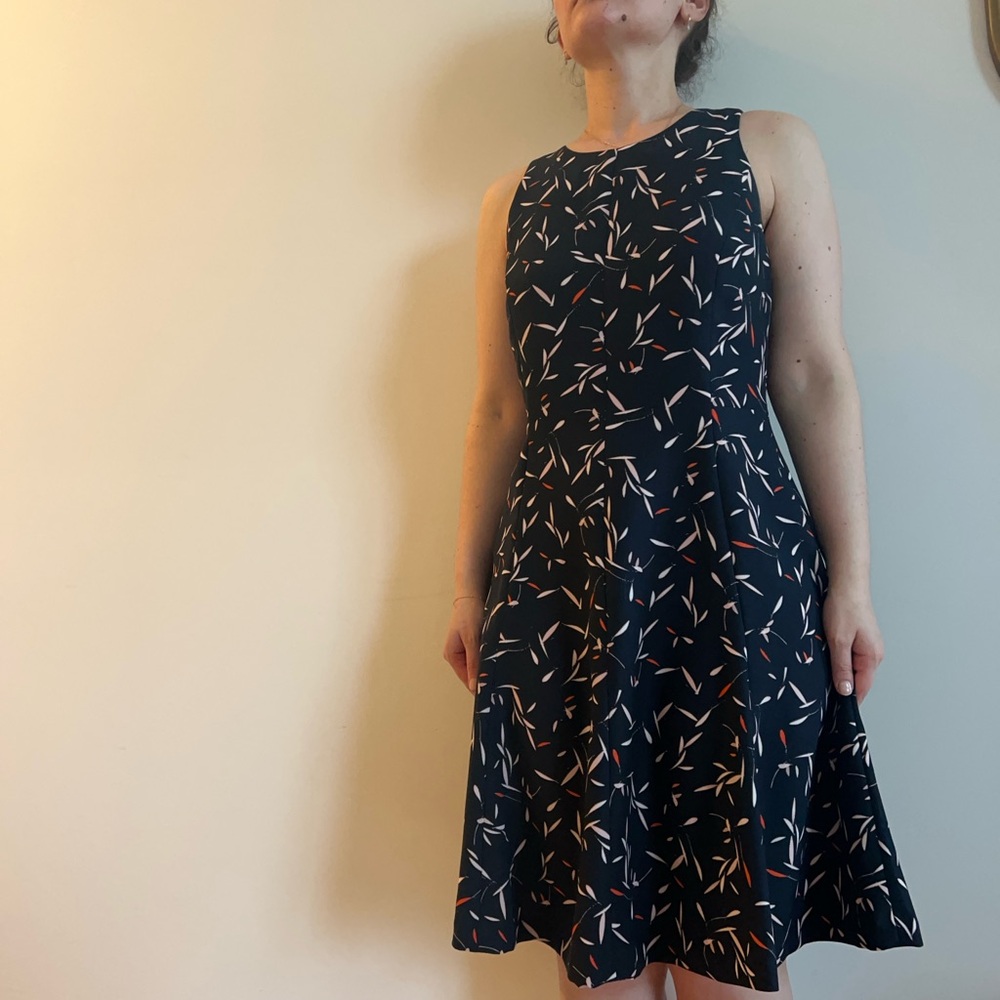 Banana Republic Navy Sleeveless Dress